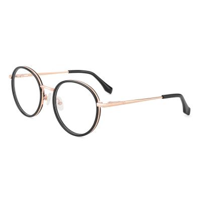 China Unisex Anti Glass YC 2022 New Acetate Fashion Metal Glasses High End Classic Blue Light Classics CE Unisex Optical Sights for sale