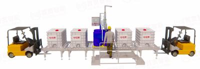 Cina 380V su superficie liquida Ibc macchina di riempimento 304 acciaio inossidabile in vendita