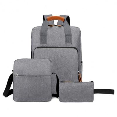 China With USB Factory Low Price Hot Sale Teenager Three-Piece Laptop Bag3 in 1 laptop bag Business Notebook computer bag set for sale