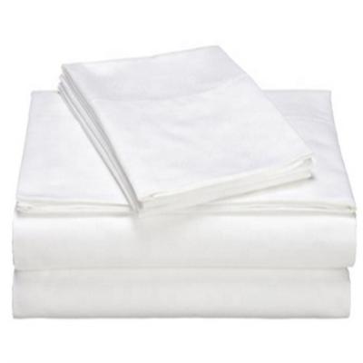 China New Design Anti-Static Single Style 400 Yarn Count 100% Combed Woven 100% Single Cotton Bed Sheet Fabric For Hotel for sale