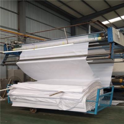 China Wholesale Cotton 50% Anti-static 1cm Thick Stripe Polyester 50% Linen Fabric For Hotel Flat Sheet for sale