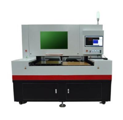 China VISION SYSTEM Infrared Picosecond Optical Dual-Table high precision Glass cutting machine laser automatic watch glass or mobile phone glass for sale