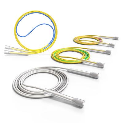 China Wholesale Home Multicolor ABS Workout Fitness Jump Rope PVC Handle Speed Sports Rope for sale