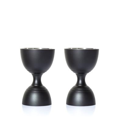 中国 Factory Direct Metal SS Measuring Price Mini Stainless Steel Slim Double Bell Barware Custom Bar Jigger 販売のため