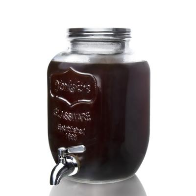 Chine Le froid de la forme ronde 4000ml brassent le distributeur grand Capcacity de café à vendre