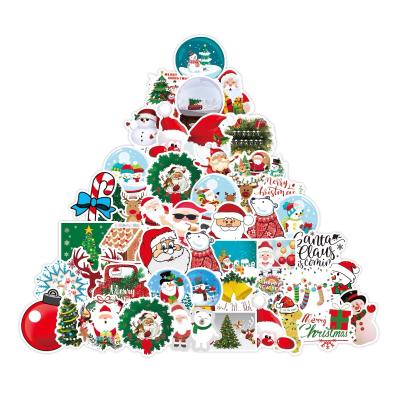 China P110AH7Z cartoon sticker decorative cartoon waterproof sticker custom logoprinted vinyl Christmas self-adhesive labels and stickers for sale