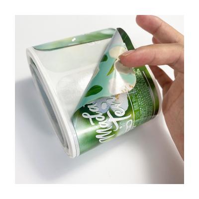 China Waterproof Custom Double Side Stickers Vinyl Label Sticker Waterproof for sale
