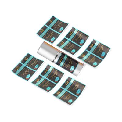 China P072VH3 Waterproof Biodegradable Custom Cosmetic Labels Private Label Private Label Eyelash Packaging for sale