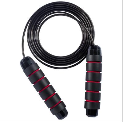 China Exercise Black Speed Jump Rope For Improving Fat Burning Efficiency And Exercise for sale