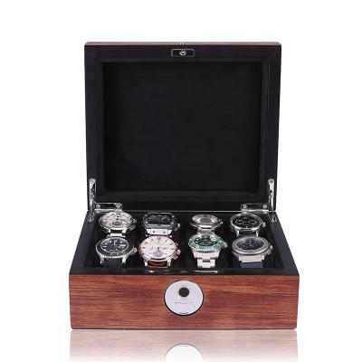 China Handmade Best selling Wooden Watch Display Box handmade Watch Box Wood Watch Storage Box for sale