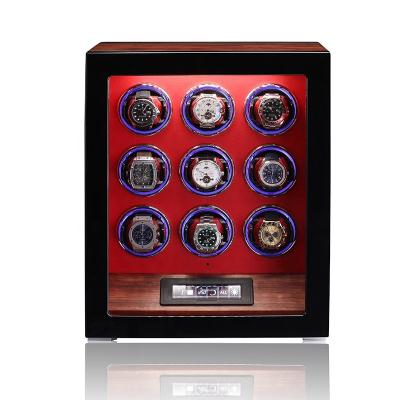 China Handmade Luxury Wooden Watch Winder handmade Automatic Watch Box Wood Watch Storage Box for sale