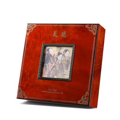 China Handmade Classy Wooden Box Handmade Printing Wood Box custom made Wooden Gift Box for sale