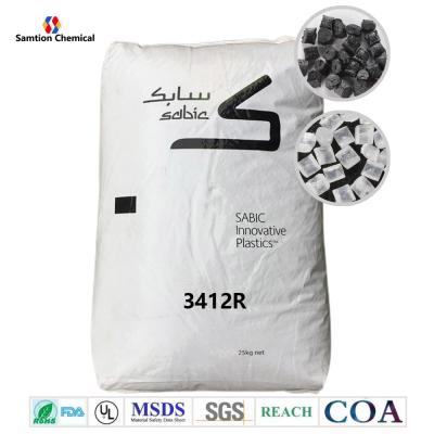 China S-Plastic Lexan PC 3412R 20% GR, fornece melhores propriedades mecânicas e UL94 V-1 classificado em 0.058