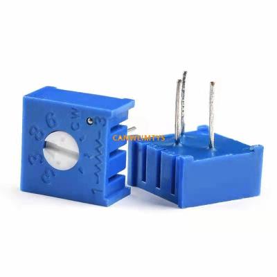 China Standard trimmer resistance 3386P-1-101 100OHM 1K 10K 104 rotation potentiometer 503 3386P for sale