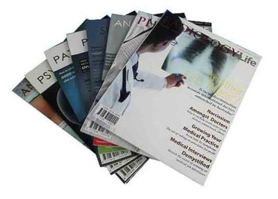 China Professional A4 Sport UV Magazine Printing Services With Glossy Paper for sale
