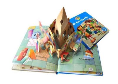 China Custom Pop Up 3d Children Books Printing Service Activity Kid Photo Book Printed for sale
