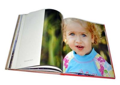 China Wedding Classic Print Photo Book Jacket Cover Leather Bound Photo Book Printing for sale