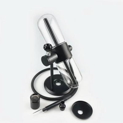 China Portable Compact Dual-Gravity Hookah MINI Gravity Smoking Hookah With Carry Case 360 Rotating Hookah for sale