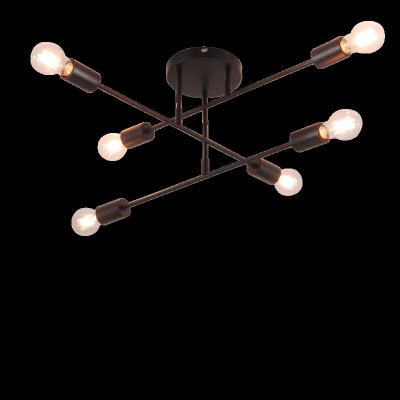 China Surface mounted how bright modern decorative ceiling light with 6 lights bedroom ceiling lamp ceiling light for bedroom and living room for sale