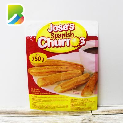 China Oop Doughnuts Moisture Proof Oily Food Heat Seal Holographic Moon Toughen Grade Plastic Popcorn Foil For Hot Dog Snacks Fo Custom Printed Packaging Bag for sale