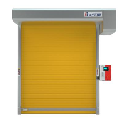 China Shower Industrial Use High Speed Air Shutter Roller Doors Fast Rolling Door for sale