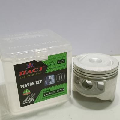 Κίνα BAJAJ100 STD++ Moto Piston Kit Standard Size Μέρη κινητήρα μοτοσυκλέτας προς πώληση