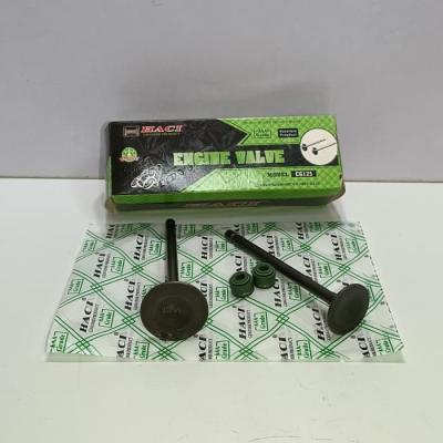 China Precision Motorcycle Engine Valve CG125 Best Compatibility Moto Parts for sale