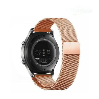 China 22mm Stainless Steel Milanese Metal Watch Band For Samsung Galaxy Watch S3 Speed Frontier,S3 Classic for sale