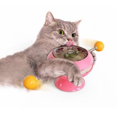China Hot Viable Spinning Cat Toys Interactive Pet Toys From Amazon Selling Cat Toy Spin Ball Mint Ball for sale
