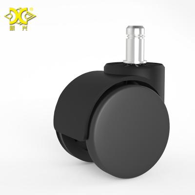Китай American Hot Selling 2 Inch PU Twin Wheel, 40kgs Load Capacity Stem Swivel Caster Wheels For Office Chair продается