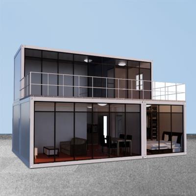 Chine Temporaire maison de conteneurs de 3 chambres d'acier galvanisé appartement amovible à vendre