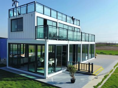 Chine BOX SPACE Édition de luxe Prix d'usine Maison de conteneurs entièrement assemblée Thaïlande Maison modulaire Maison préfabriquée de 40 pieds à vendre