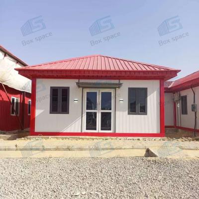 Chine Saoudien 20 pieds maison modulaire préfabriquée portable conteneur bureau pour le chantier de construction porta cabine 40 pieds Philippines à vendre