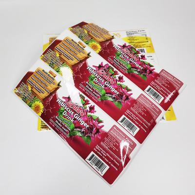 Китай Соус слипчивых ярлыков фильма BOPP Printable раздражает стикеры CMYK для упаковывая еды продается