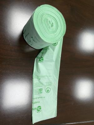 China 100% Home Compostable Trash Bags 13 Gallon Tall Kitchen, 50 Count, 0.9 Mil, Kitchen Compost Bags, Large Compostable Bags US BPI ASTM D6400 and OK Compost Home Certified for sale