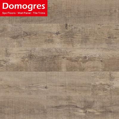 China Customized Durable Waterproof/Anti-Slip/Wear-Resistant/Fireproof/Sound Barrier Laminated Luxury Spc 4Mm Wood Interlock Click Lock PVC Plank Vinyl Floor Tile for sale