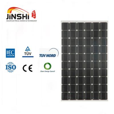 China 250 Watts PV Panel Monocrystalline Solar Panel/ Solar Cells for sale