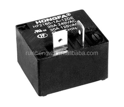 China HF2160-1A-12DE Relay 12V 30A 4 PINS DC12V HF2160-1A-12DE PC Relay Board for sale