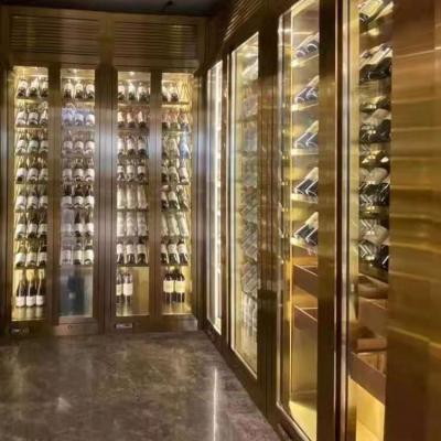 Cina Governo del vino del metallo del contatore LED di Antivari per stoccaggio della cantina e del ristorante in vendita