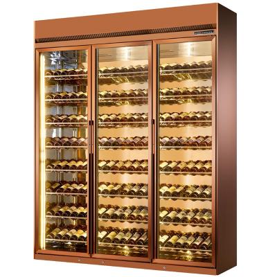 Cina Arredamento di vini in metallo contemporaneo Temperatura costante Vintage in vendita