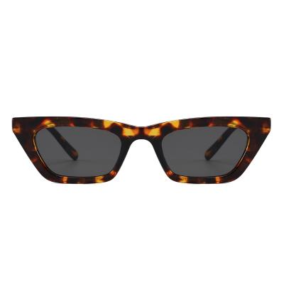 China Fashion Cat Eye Superhot Eyewear 11663 Lady Sun's Vintage Small Cat Eye Sunglasses Cheap Glass Women's Retro for sale