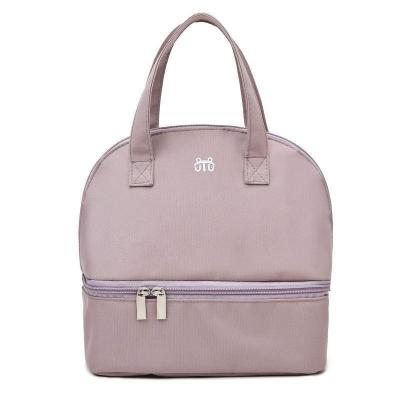 China Double Layer Insulated Hand Lunch Bags Customized Large Capacity Cooler Bag Thickened Thermal Backpack for sale