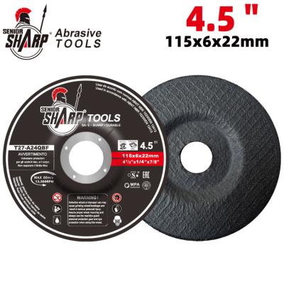 China 115*6*22 mm Abrasives Metal Grinding Wheels for Steel for sale