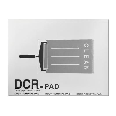 China 240*330mm Dust Removal Sticky Pad Safety Peelable DCR Pad for sale