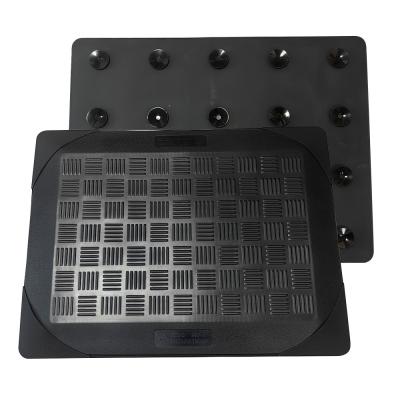 China Anti Static ESD Rubber Mat Stop Moving Dust Free Elasticity Anti Fatigue 650*450 for sale