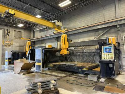 China Multifunctional 5 Axis CNC Bridge Cutting Machine for Stone Processing for sale