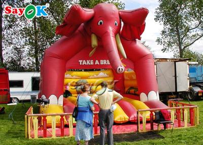 Cina Rimbalzo gonfiabile dell'elefante per il castello di salto gonfiabile dei bambini del parco di divertimenti/PVC in vendita