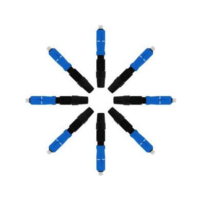 China Slight Burn Mode Multi Mode SC UPC Connector Necero Cable Maker Fiber LC Fast Connector for sale