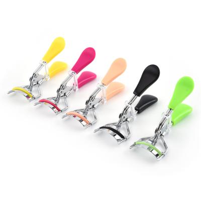 China Non-specific Sensitive Handle Stainless Steel Hair Curler Eye Lash Clamp Steel Beauty Makeup Tool for sale