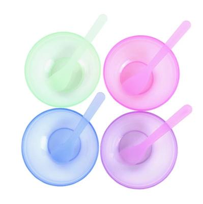 China Mini DIY Disposable PP Plastic Mixing Bowl Face Beauty Care Tool Kit for sale